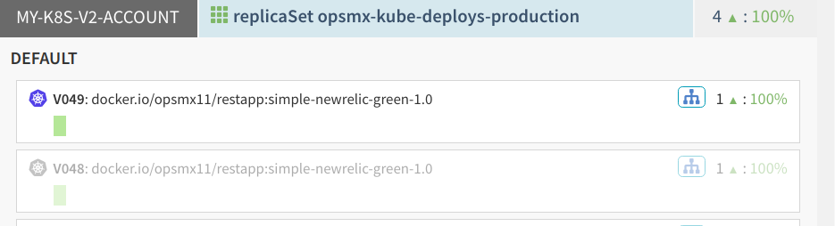 Rerun Spinnaker Blue/Green deployment to Kubernetes