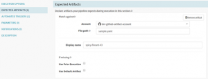 Configure Expected Artifacts in Spinnaker