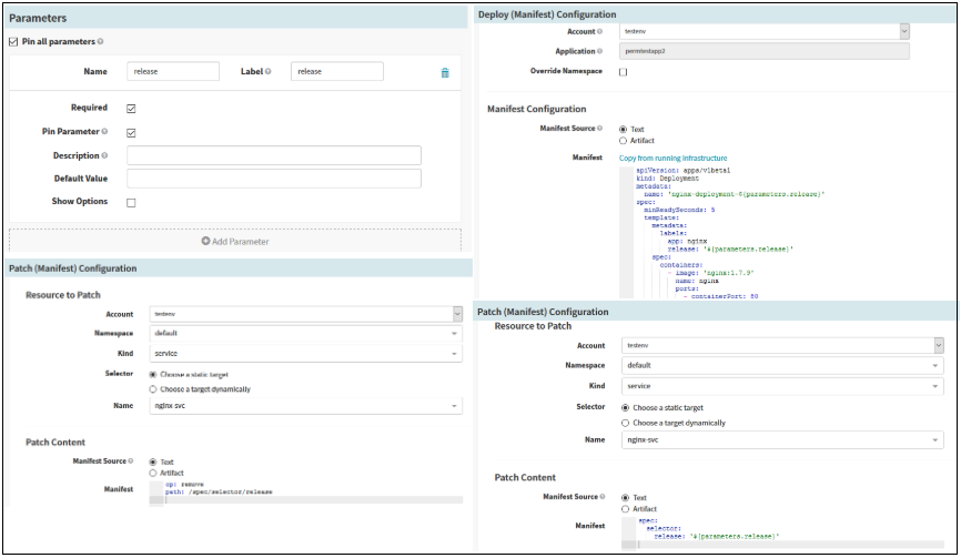 Patch Stage for service to switch traffic completely on Blue  deployments to Kubernetes