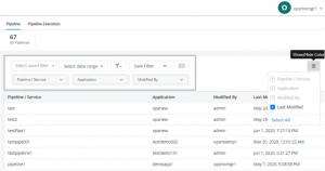 Audit filters for CD Pipeline