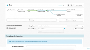 Compliance ensured in Spinnaker CD Pipeline