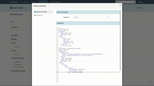 Deploy Manifest window in Spinnaker