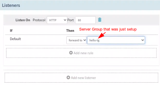 Configure Listeners in Spinnaker