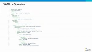 YAML - Operator