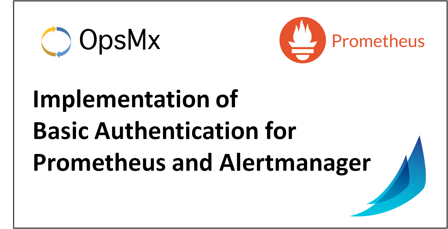 Implementation of Basic Authentication for Prometheus and Alertmanager used in Spinnaker CD pipeline