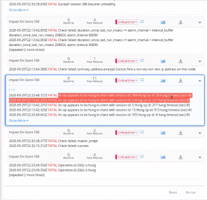 Aggregated and Deduplicated view of issues